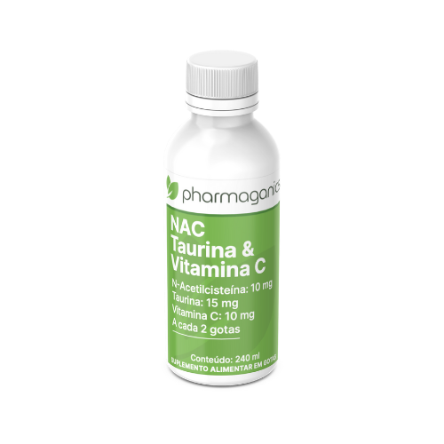 NAC, Taurina & Vitamina C, Líquido - 240ml